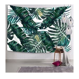 2 Palm Tree Leaf Tapestries
